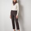 Habillement LES COPAINS Pantalons Wide Flare | Pantalon Flare Cotele Beige