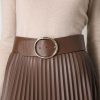 Accessoires LES COPAINS | Ceinture En Cuir Veritable Nero