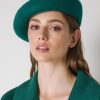 Accessoires LES COPAINS | Beret En Laine Verdebosco