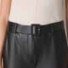 Accessoires LES COPAINS | Ceinture En Cuir Veritable Nero