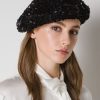 Accessoires LES COPAINS | Beret A Paillettes Nero